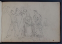 View a larger version of this image 'The murder of the Innocents', inscr. 'The Murder of the I', St Petersburg Sketchbook, p. 65, The Hunterian