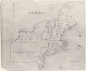 Map of the North-East States of America, Library of Congress