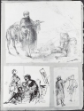 
                    Sir John Chester and other drawings in a  scrapbook (p. 7), Metropolitan Museum of Art 