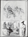 r.: Sir Piercie Shafton sings; v.: A woman with long hair; wheels, Metropolitan Museum of Art