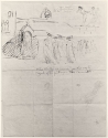 'Willie Whistler and "Camarades" on their way to chapel ...', Library of Congress