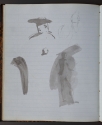 'A figure and a man in a hat', Cadet Colquitt's Mathematics notebook, p. 48, The
Hunterian