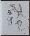 'Heads and hats', Cadet Colquitt's Mathematics notebook, p. 49, The
Hunterian