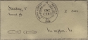 
                Conundrums (t): 'Standing [?]/ Sound of' / one cent piece inscribed 'UNITED STATES OF AMERICA / ONE CENT / 1856' / '2 Save' [two soles]/ his mission - he.' Private Collection