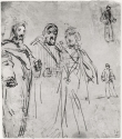 v: Christ with disciples, Metropolitan Museum of Art 