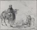 
                    r.: A Monk with a donkey, and a reclining figure, Metropolitan Museum of Art 