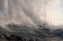 View a larger version of this image Copy after Turner's 'Rockets and blue lights (close at hand) to warn steam-boats of shoal water', detail