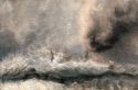 View a larger version of this image Copy after Turner's 'Rockets and blue lights (close at hand) to warn steam-boats of shoal water', detail