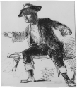 
                    r.: A man seated on a bench, Metropolitan Museum of Art