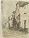 
                    A street at Saverne, Freer Gallery of Art