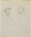 
                    Heads of two men, Freer Gallery of Art