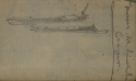 Barges, pencil, Glasgow University Library