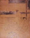
                    Study for 'Variations in Flesh Colour and Green: The Balcony', The
Hunterian
