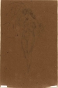 verso: A nude with  a parasol and a jug, ca 1869, The Hunterian