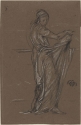 
                    Draped female figure, Freer Gallery of Art