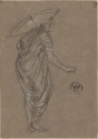 
                    Woman with parasol, Freer Gallery of Art