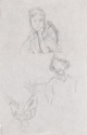 
                 v.: Studies of a woman and a man, private collection