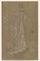 
                    Mrs Leyland, standing holding a fan, Freer Gallery of Art