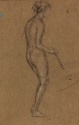 r.: A nude with a parasol, The Hunterian