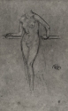 v.: A nude leaning against a rail, The Hunterian