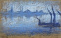 
                The Thames, pastel, Indiana University Art Museum, 78.32.1