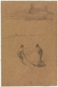 Two men with a boat Two men with a boat