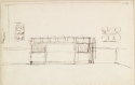 v: Designs for the arrangement of china in the dining room at Aubrey House, British Museum