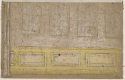 
                    v.: Design for panelling, Fogg Art Museum