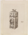 
                    Square Canister with long neck, Freer Gallery of Art