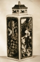 View a larger version of this image Square canister, K'ang-hsi period, Chinese : Fitzwilliam Museum