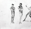 v.: Two sketches of Nellie Farren, Private Collection