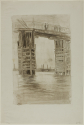 
                The Tall Bridge, lithograph, first state, The Art Institute, Chicago (2004.534)