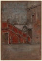 
                The Staircase; note in red, Freer Gallery of Art