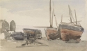 
                Hastings: fishing boats, Colby College Museum of Art