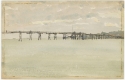 
                Grey and silver – Pier, Southend, Freer Gallery of Art