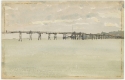 
                    Grey and silver – Pier, Southend, Freer Gallery of Art