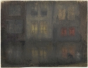 
                    Nocturne; black and red – Back Canal, Holland, Freer Gallery of Art