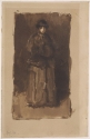 Sketch of 'Harmony in Crimson and Brown', Colby Museum of Art, 017.2010