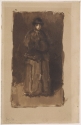 
                Sketch of "Harmony in Crimson and Brown", Colby College Museum of Art