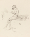 
                The Little Nude Model, Reading, National Gallery of Art, Washington, DC