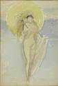 
                    A nude girl with a parasol, The Hunterian