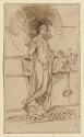 Sketch of 'Harmony in Blue and Gold', Clark Art Institute