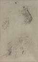 
                    r.: Head of a lady and studies of a cat, The Hunterian