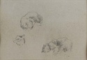 
                r.: Three studies of a cat, The Hunterian