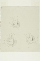 
                    Three butterflies, Art Institute of Chicago