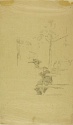
                Seated woman in Luxembourg Gardens, The Hunterian