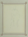 Sketch after a Greek terracotta figure, The Hunterian