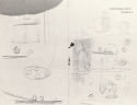 Heads of a man and woman, and a cloaked figure Heads of a man and woman, and a cloaked figure