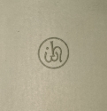 
                Monogram for William Heinemann, Glasgow University Library