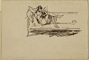 
                    A draped model reclining with a fan, The Hunterian, University of Glasgow